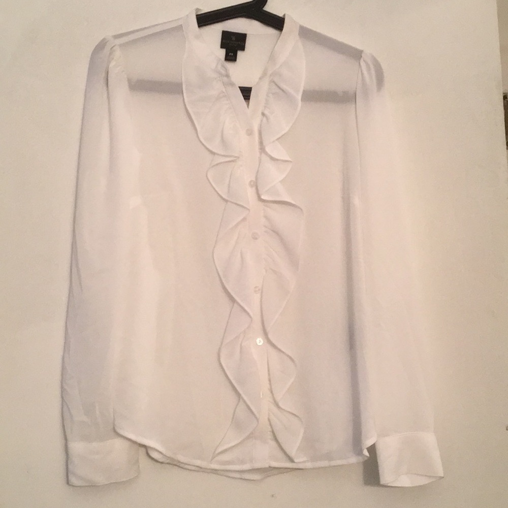 Worthington See-through Blouse